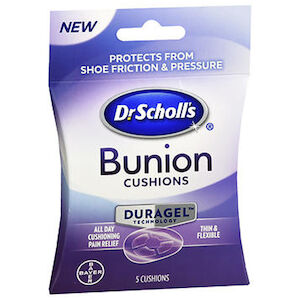 DR. SCHOLLS DURAGEL BUNION CUSHIONS 5/BX